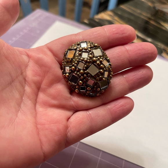 Sorrelli Statement Cocktail Ring - One of A Kind - Adjustable - Picture 4 of 6